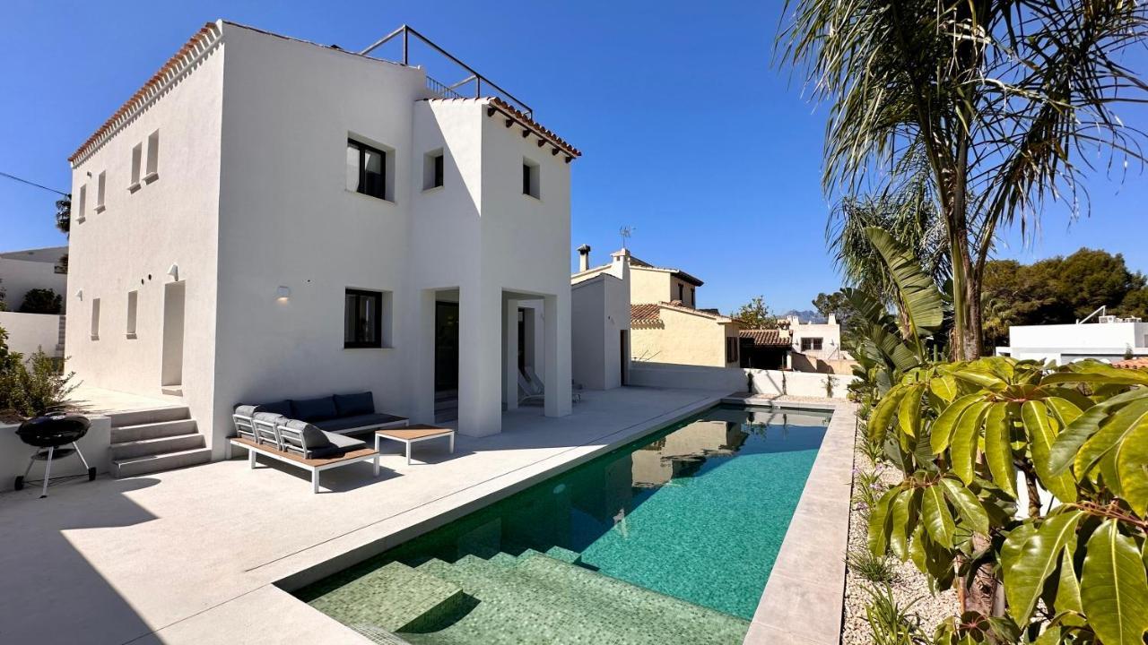 Villa Floris Moraira 500M To Sand Beach Moraira Saturday Arrive-Leave Only Exterior foto