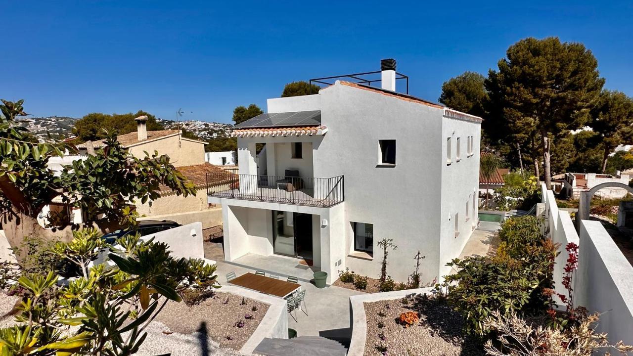Villa Floris Moraira 500M To Sand Beach Moraira Saturday Arrive-Leave Only Exterior foto
