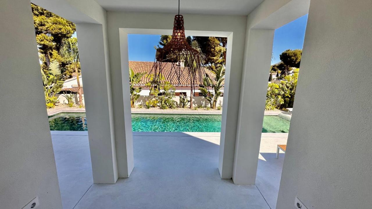 Villa Floris Moraira 500M To Sand Beach Moraira Saturday Arrive-Leave Only Exterior foto
