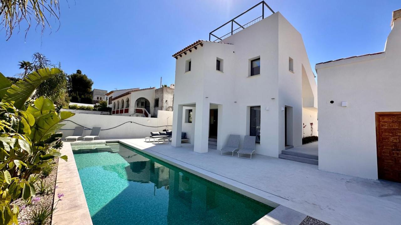 Villa Floris Moraira 500M To Sand Beach Moraira Saturday Arrive-Leave Only Exterior foto