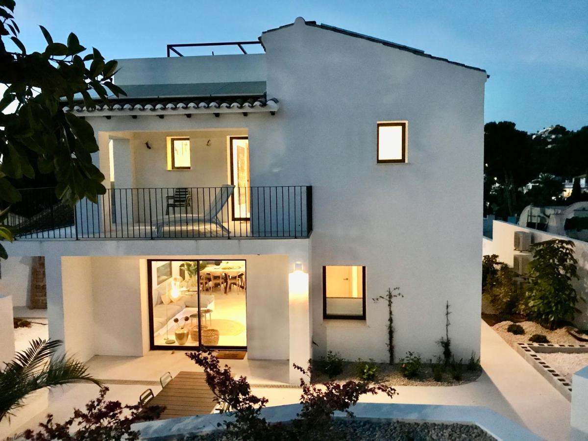 Villa Floris Moraira 500M To Sand Beach Moraira Saturday Arrive-Leave Only Exterior foto